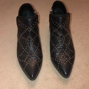 Treasure and Bond studded Leather booties 8.5